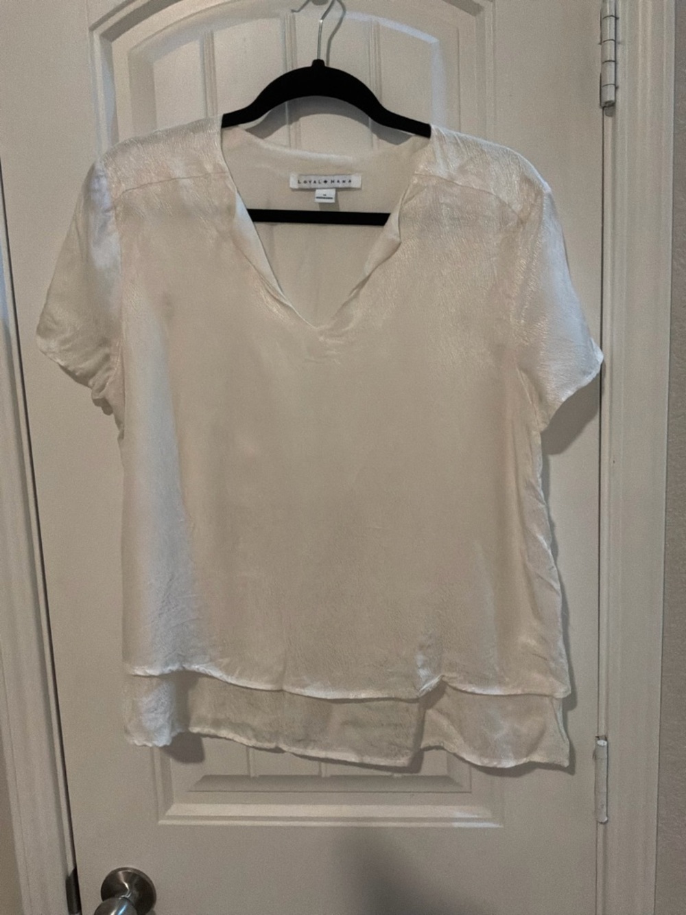 Loyal Hana V-Neck Layered Blouse by Agenda
